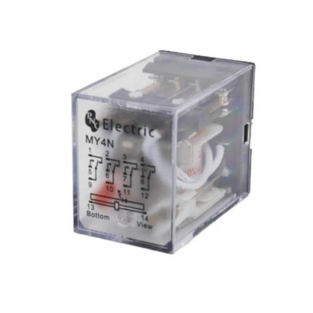 Relay รีเลย์MY4N 12VAC 12VDC 24VAC 24VDC 110VAC 220VAC  สินค้าพร้อมส่ง