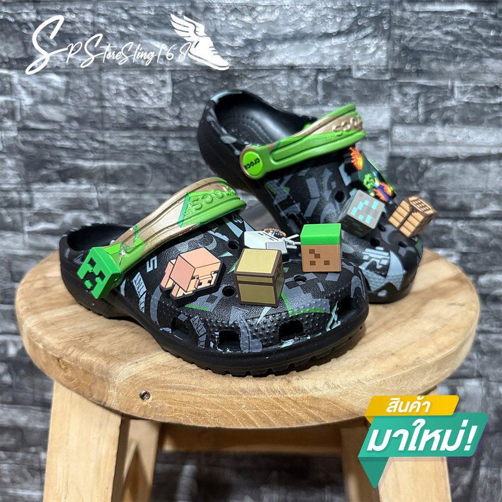 K1D รองเท้าแตะเด็ก ลายการ์ตูน พร้อมตัวติด ใส่สบาย น่ารัก พร้อมส่งทุกไซส์ C7-J3