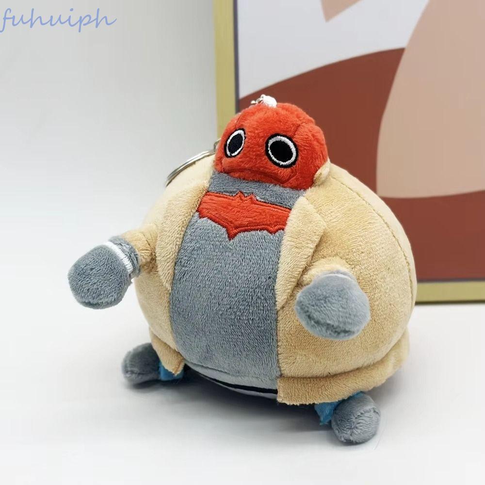 YACHIT ไขมัน Jason Todd ตุ๊กตาตุ๊กตาตุ๊กตาตุ๊กตาการ์ตูนไขมัน Jason Todd จี้ Plush, Kawaii วัสดุนุ่มอ