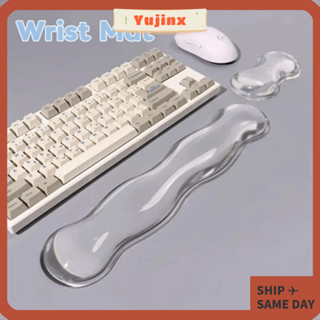 ที่พักข้อมือคีย์บอร์ด ยูจินx,แผ่นรองเมาส์ใสกันลื่น,ตามหลักสร…