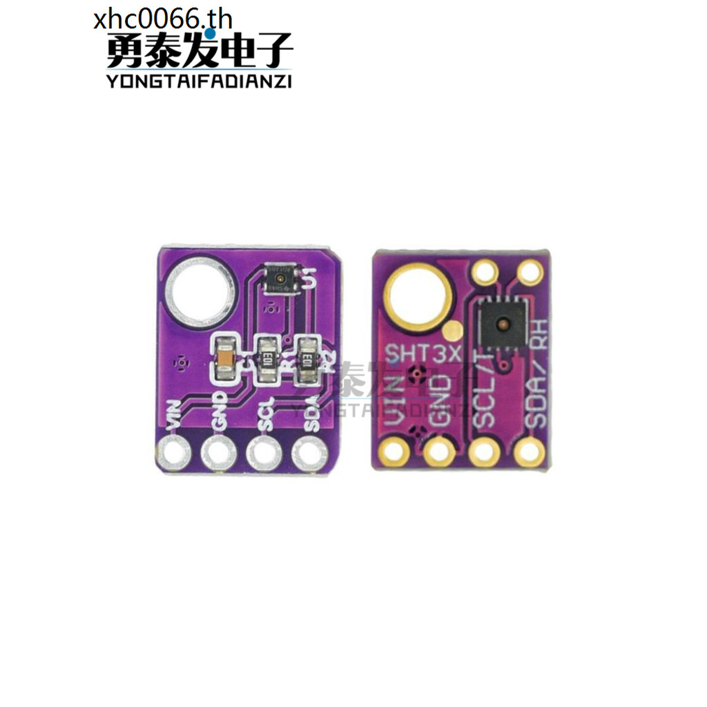 GY-SHT30-D GY-SHT31-D SHT35 SHT40 SHT41 โมดูลเซ็นเซอร์อุณหภูมิความชื้นแบบดิจิตอล