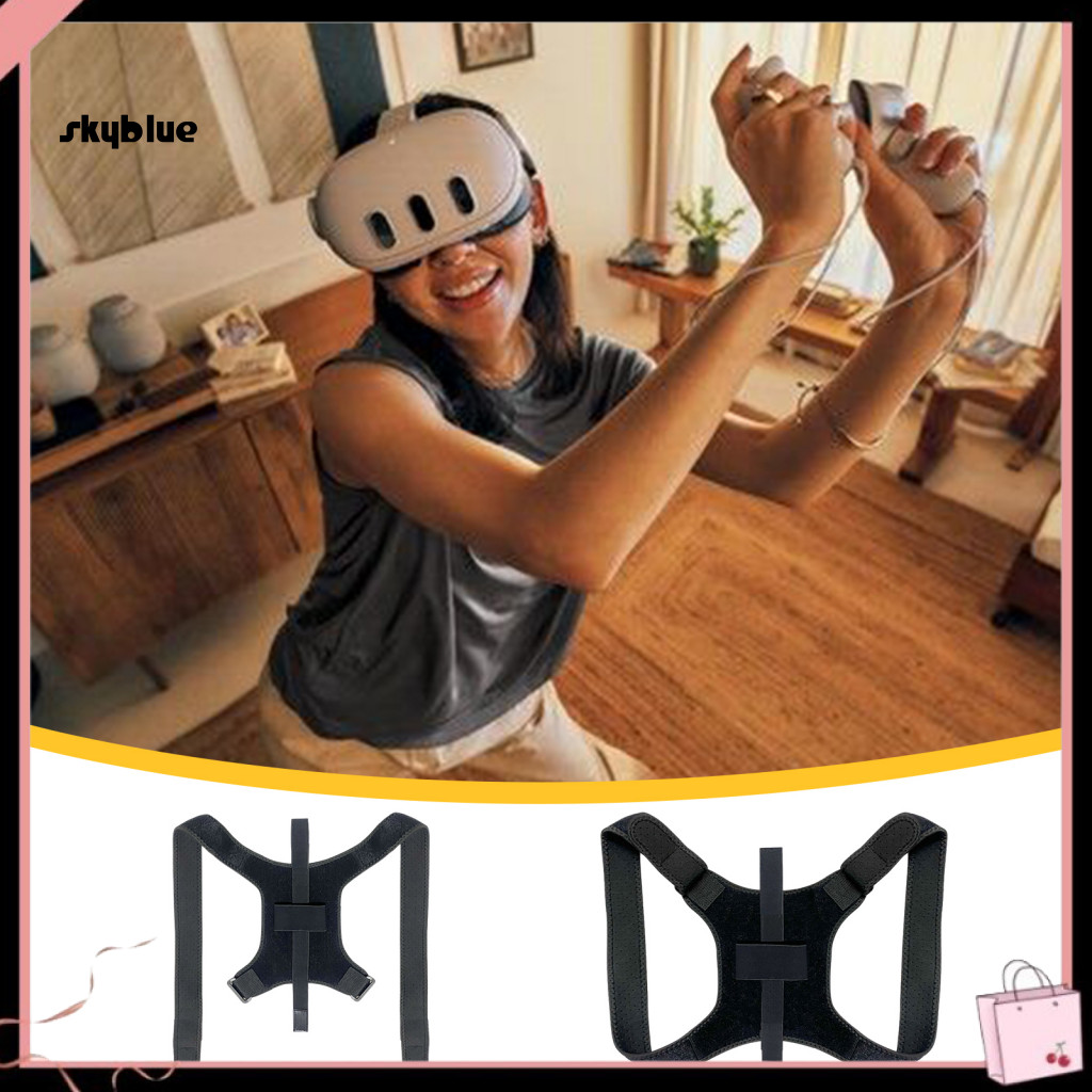 [Sy] สายพาวเวอร์แบงค์สําหรับเล่นเกม Vr สายแบตเตอรี่มือถือยืดหยุ่นกันลื่นน้ําหนักเบาแบบพกพาตาข่ายระบา