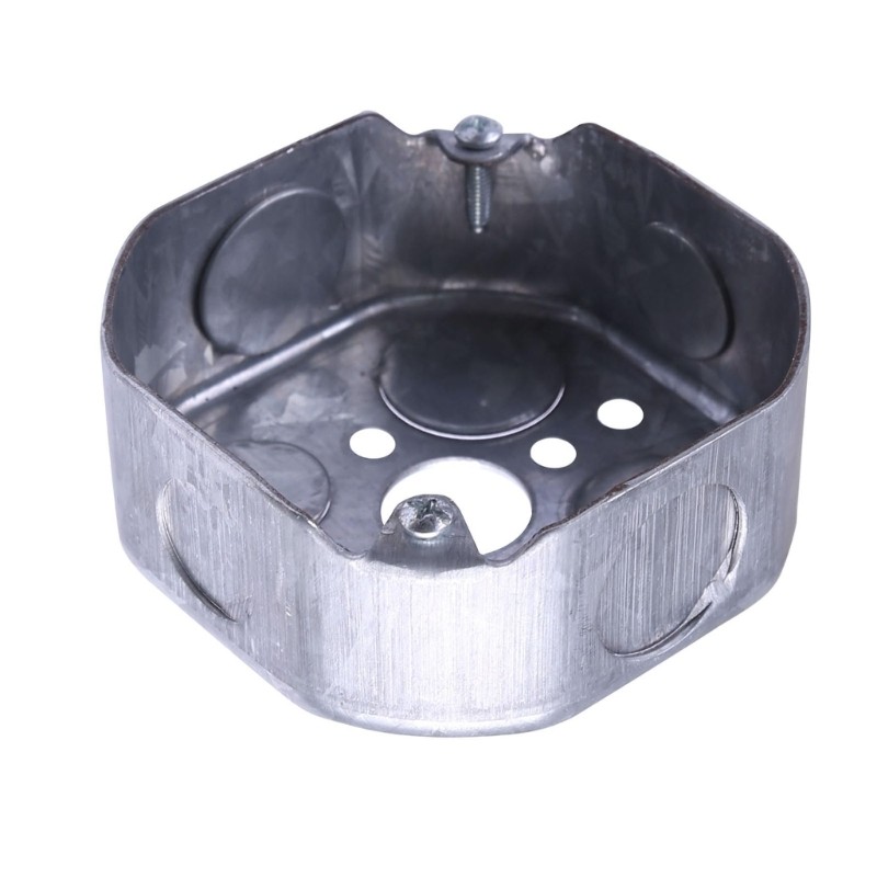 COO Robusts กล่องโลหะแปดเหลี่ยมสําหรับโครงการไฟฟ้า 4x4 นิ้วขนาด Featuring Multi Knockout Option Enha