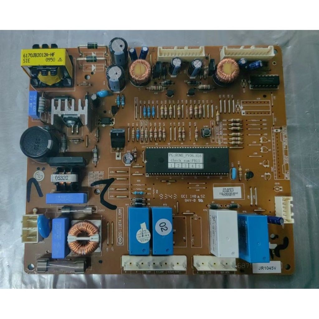แผงควบคุมแหล่งจ่ายไฟ LG GR-B197/257 DS-1107A 6871JR1061C