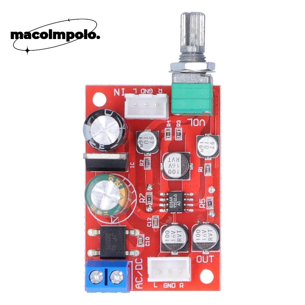 AD828 เครื่องขยายเสียง, DC9-24V/AC8-16V AD828 ชิป Preamplifier Board, Volume Control สเตอริโอเสียงซั