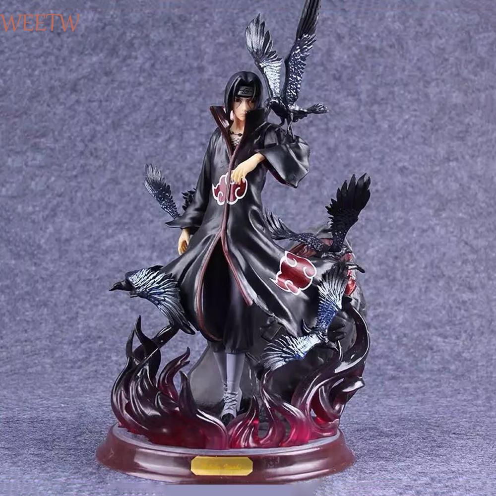 WEEKW Naruto GK Model Doll โมเดลอนิเมะ PVC Akatsuki Uchiha Itachi Figure