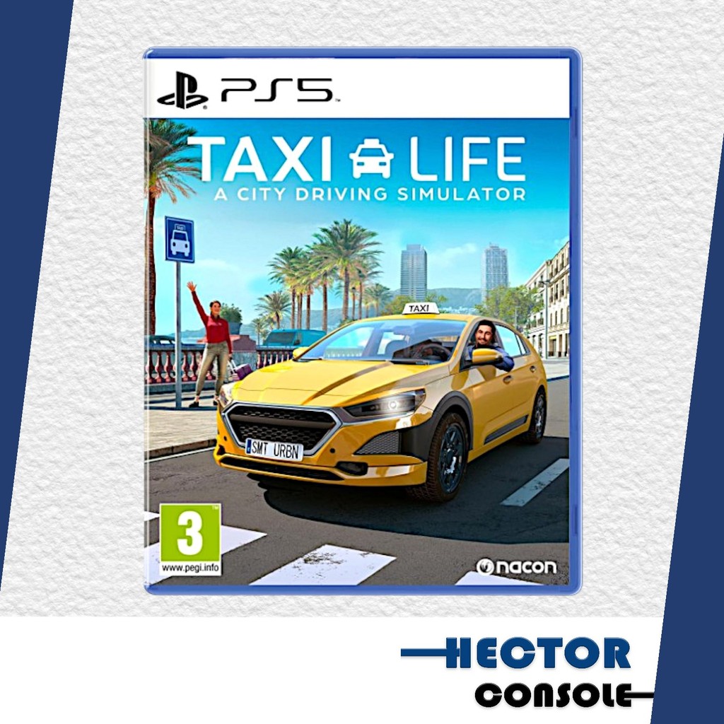 [PS5] : Taxi Life A City Driving Simulator (เกมขับแท็กซี่) 📍(มือ1 / มือ2) สินค้าพร้อมจัดส่ง  (เกมรถแ