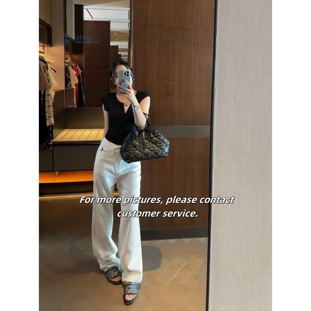 ของแท้หนัง กุ๊ย กระเป๋าถือกล่องของขวัญบรรจุภัณฑ์ย้อนยุคความจุขนาดใหญ่ใต้วงแขนกระเป๋าเนื้อนุ่มพร็อพกระเป๋าสะพายเวอร