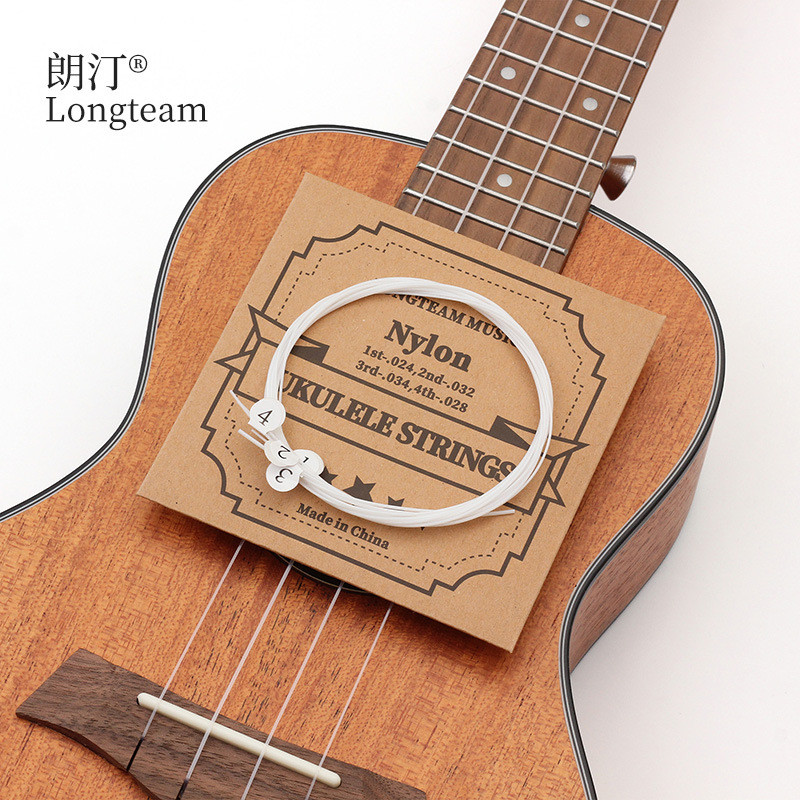 Ukulele string นิ้ว universal Ukulele Nylon string Line ukule ชุด string พร้อม Ukulele string นิ้ว u