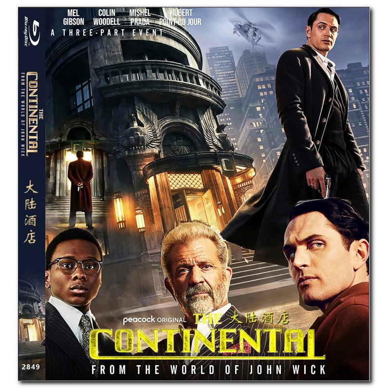 [En]ภาพยนตร์ HD Blu-ray 1080P&4K The Continental: จากโลกของ John Wick