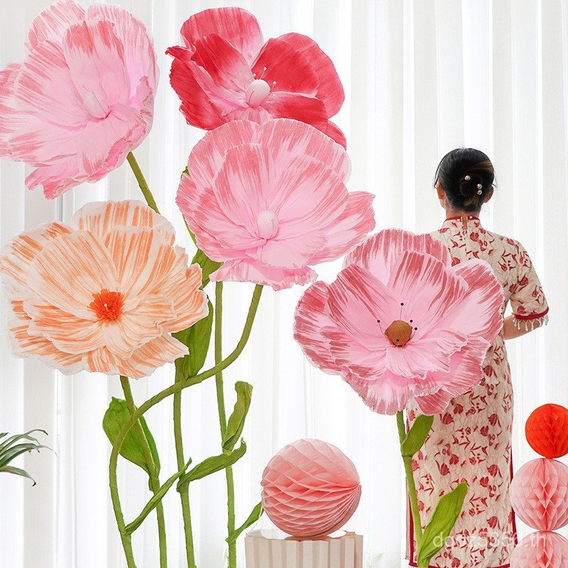 แหล่งที่มากระดาษดอกไม้คอลัมน์เค้าโครงบ้านใหม่หลายชั้นห้องจัดงานแต่งงานชุดแต่งงานตกแต่งพื้นหลัง50SD