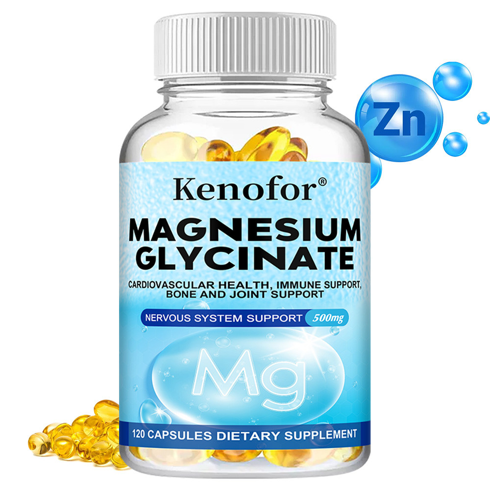 Kenofor Magnesium Glycine Capsules – บํารุงระบบประสาท ผ่อนคลายกล้ามเนื้อ และความดันโลหิตสูงที่เสถียร
