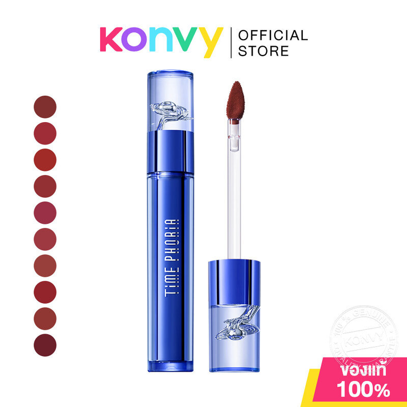 Time Phoria Aphrodite Everlasting Glossy Tint 4g ไทม์ฟอเรีย ลิปกลอสซี่ทินท์สูตรพิเศษ