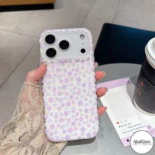 เคสไอโฟน11 16 17เคส IMD ลายดอกไม้-กระต่าย น่ารัก สำหรับ IPhone 11 14 17 13 Air 16 12 15 Pro Max X XR 7 8 15 16 Plus SE