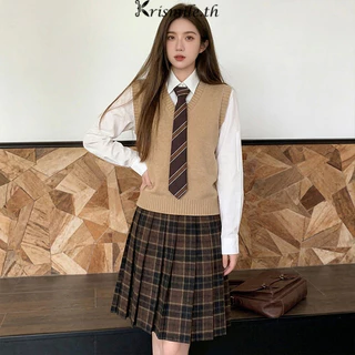 COD-ในไทย💖เนคไทลายทางสไตล์ Preppy สำหรับผู้ชายและผู้หญิง ผ้าพันคอคาดเอว เสื้อเชิ้ต ชุดยูนิฟอร์มอุปกรณ์ตกแต่งเสื้อผ้า