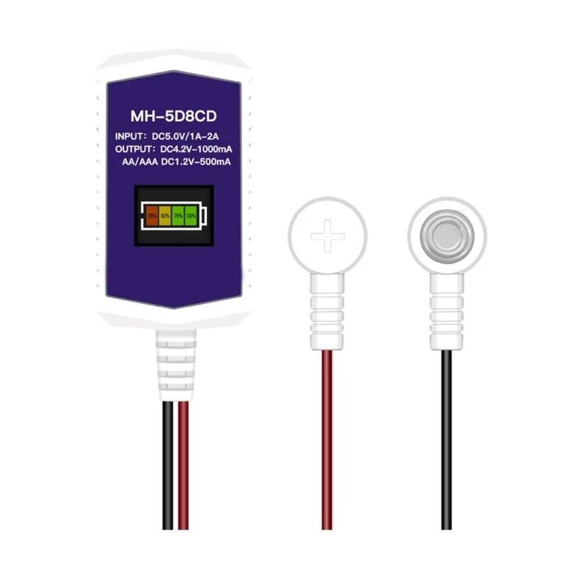 ST สายชาร์จ USB แม่เหล็ก สำหรับแบตเตอรี่ 18650 21700 thumbnail 4