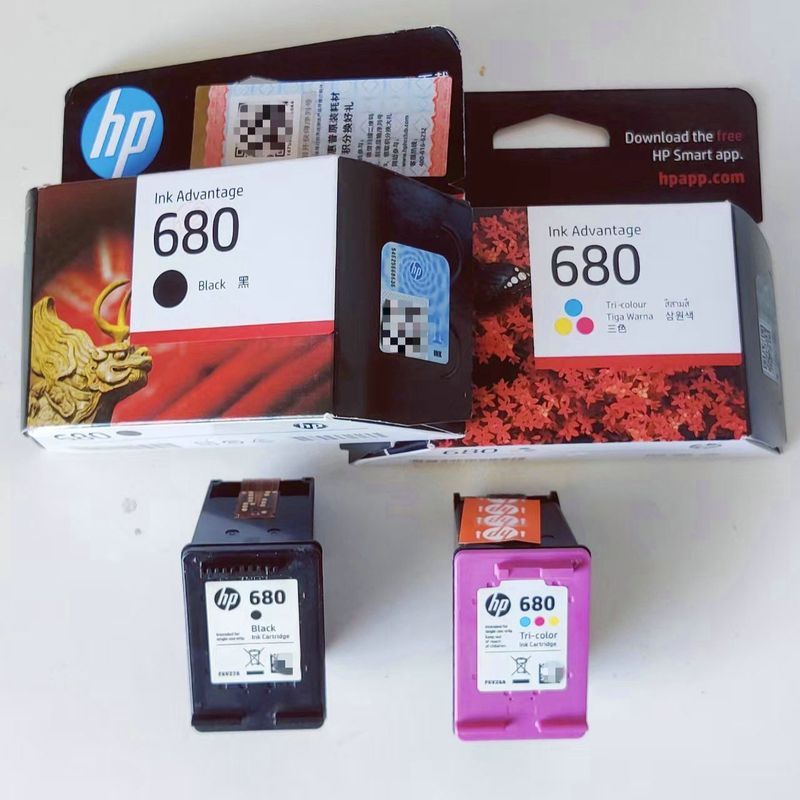 ตลับหมึกเครื่องพิมพ์ HP ของแท้ HP DESKJET INK ADVANTAGE 4678 680 Black INK f