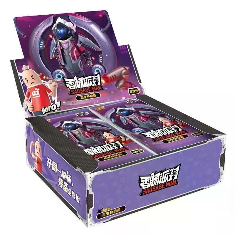 ❀Sausage Party Card Premium Pack First Play Game สินค้า Battle Collection Card ของเล่นเด็กผู้ชาย