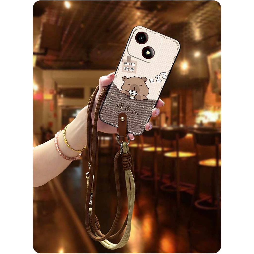 ป้องกันเต็มห่อเคสโทรศัพท์สําหรับ ZTE Blade A35E ออกแบบแฟชั่น Anti-knock ซิลิโคนกันน้ํา Crossbody การ