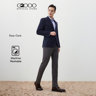 G2000 กางเกงขายาวแบบลำลองสำหรับผู้ชาย Slim Tapered Fit รุ่น …