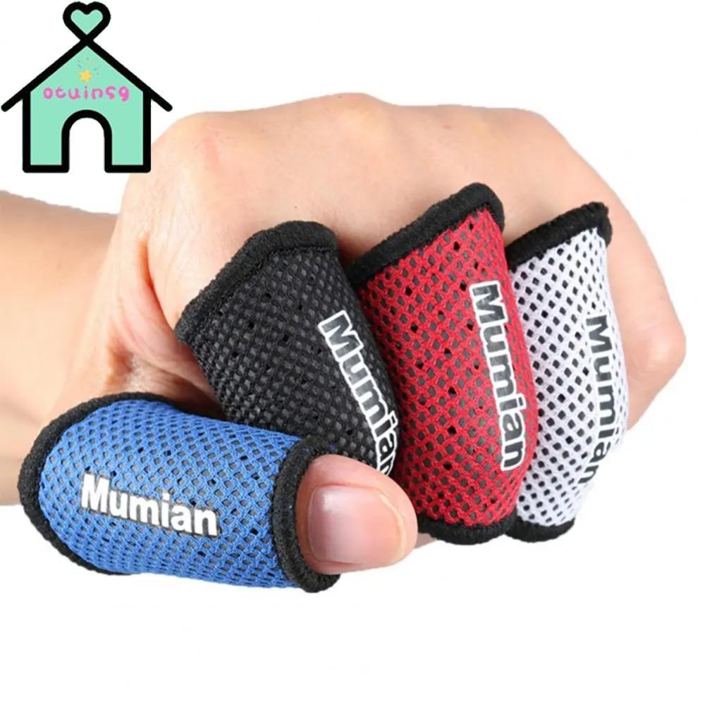 OTUINSG 2 ชิ้น Finger Support Band, Finger Support Breathable Elastic Finger Sleeve, คุณภาพสวมใส่ตาข
