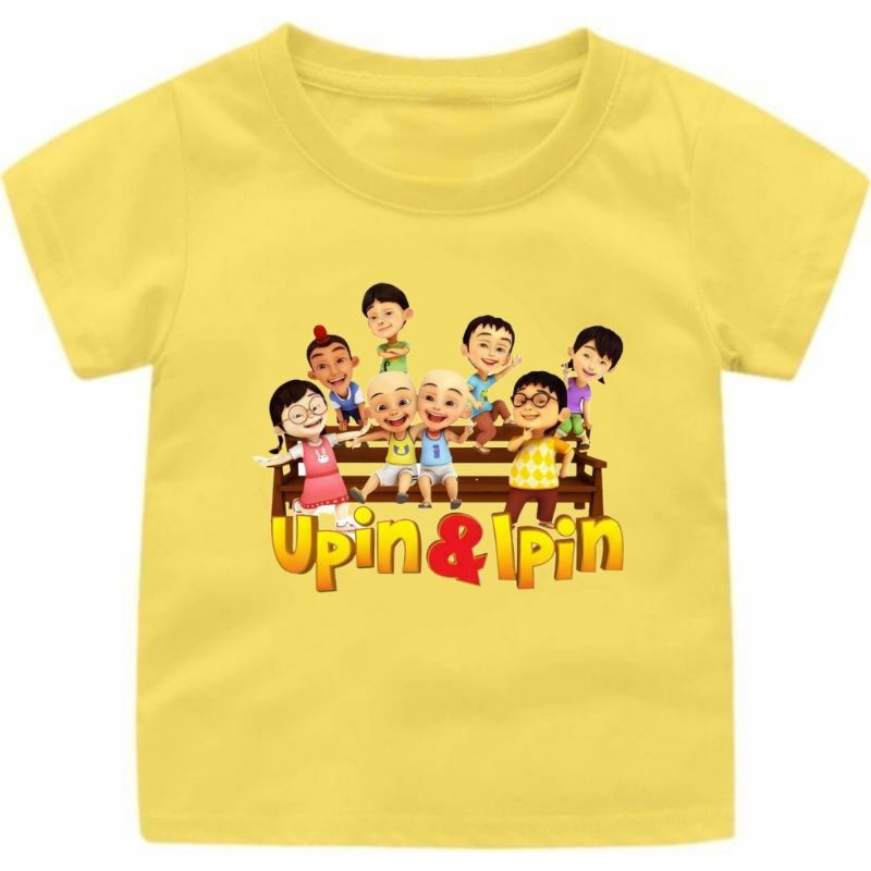 Upin Ipin jarjit Meimei sussanti เสื้อยืดเด็กชายและเด็กหญิงสําหรับอายุ 1-11 ปี COMBED 30S PREMIUM FH