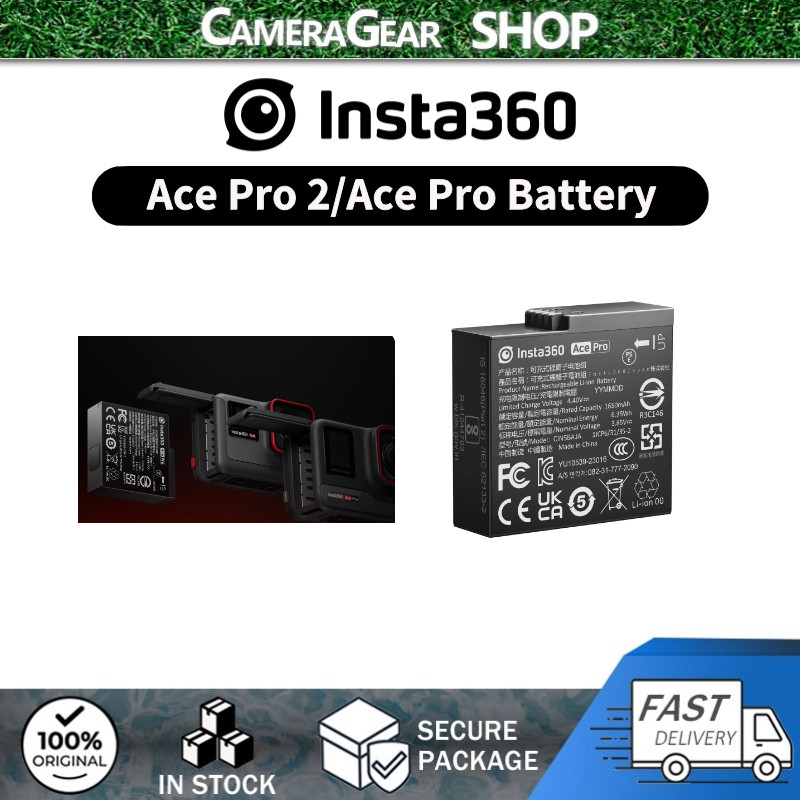 แบตเตอรี่ insta360 สําหรับกล้องแอคชั่น Ace Pro 2/Ace Pro/Ace
