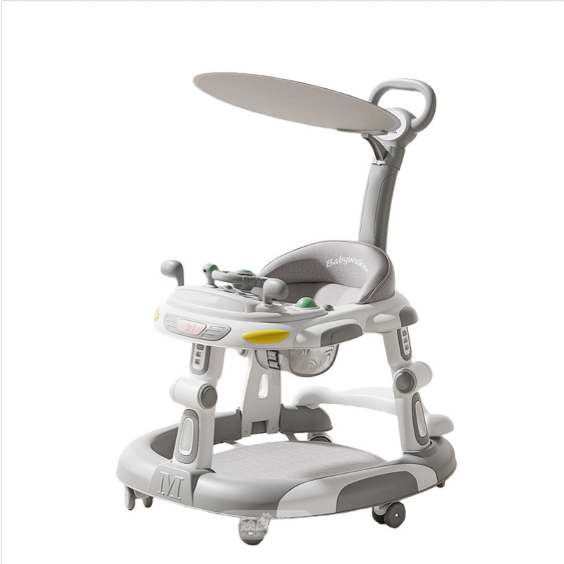 รถเข็นเด็ก Smooth Folding Baby Multifunctional Side Walker รถเข็นเด็ก Flip Anti-Stroller Walker
