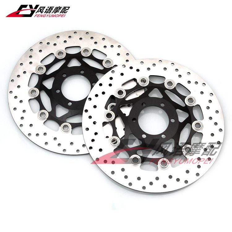 [คลังสินค้าพร้อม] เหมาะสําหรับ Yamaha XJR400 FZ400 FZR400/600 FZS600 แผ่นเบรคหน้า Fazer