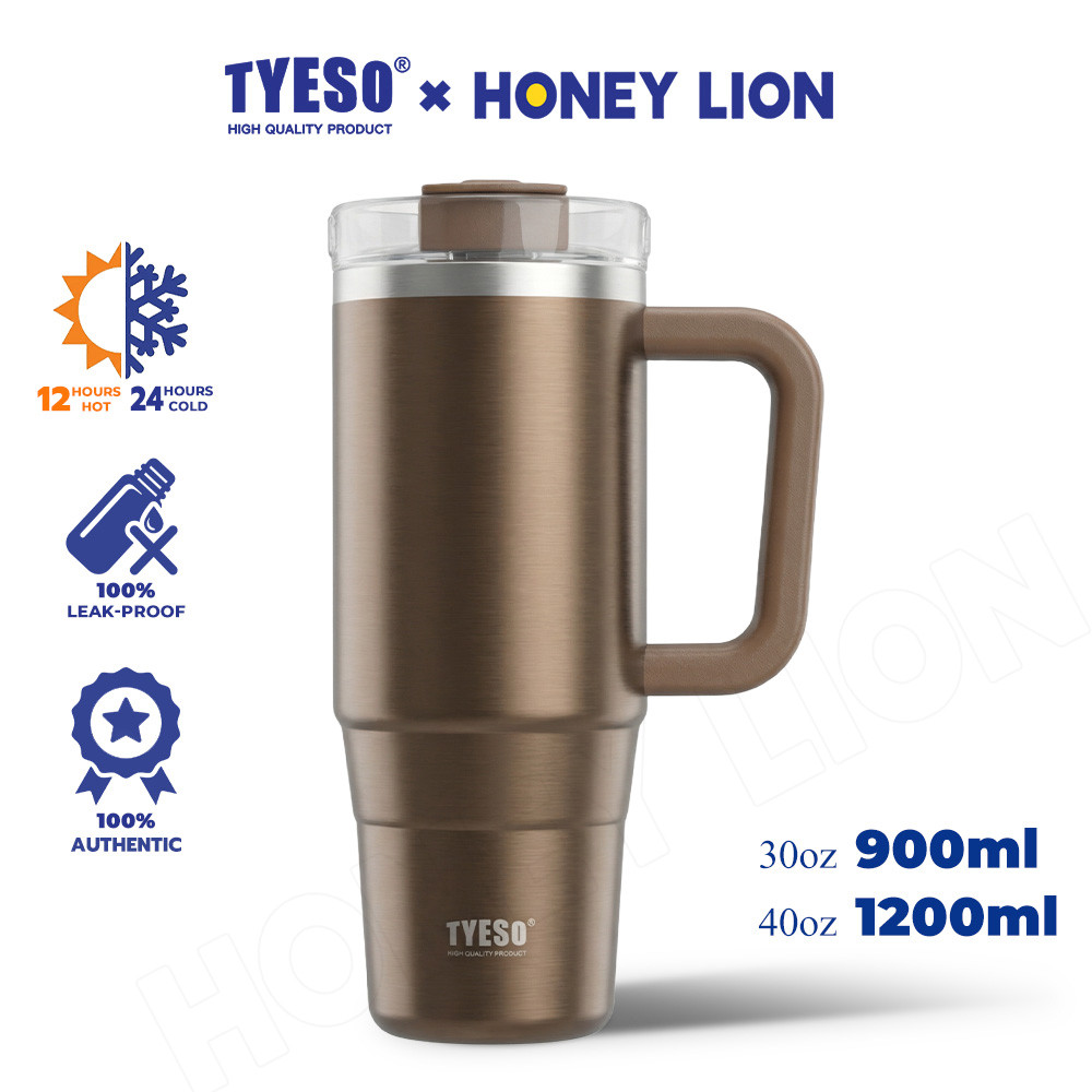 HoneyLion 900/1200มิลลิลิตรความจุขนาดใหญ่ขวดน้ําสูญญากาศฉนวนถ้วยสแตนเลสสําหรับทั้งวันไฮเดรชั่ทํางานย