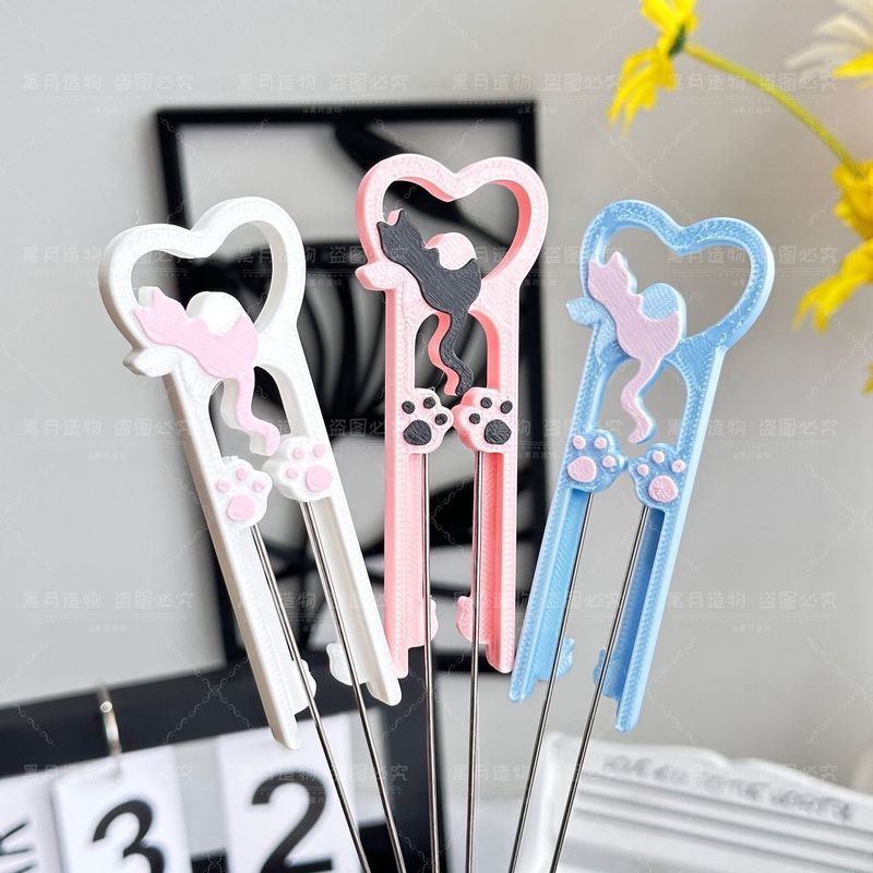 Doudou Bean Pen Love ลูกแมว ins เครื่องมือช่าง Doodle Doudou Double Doudou