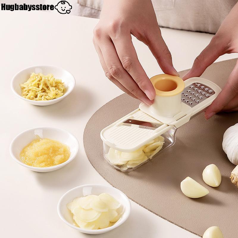 [Hugbabys-t] เครื่องบดกระเทียมอาหาร Mini Garlic Chopper โปรเซสเซอร์อาหารเครื่องมือกดเครื่องบดสําหรับเทศทําอาหารร้านบ้านกลางแจ้ง