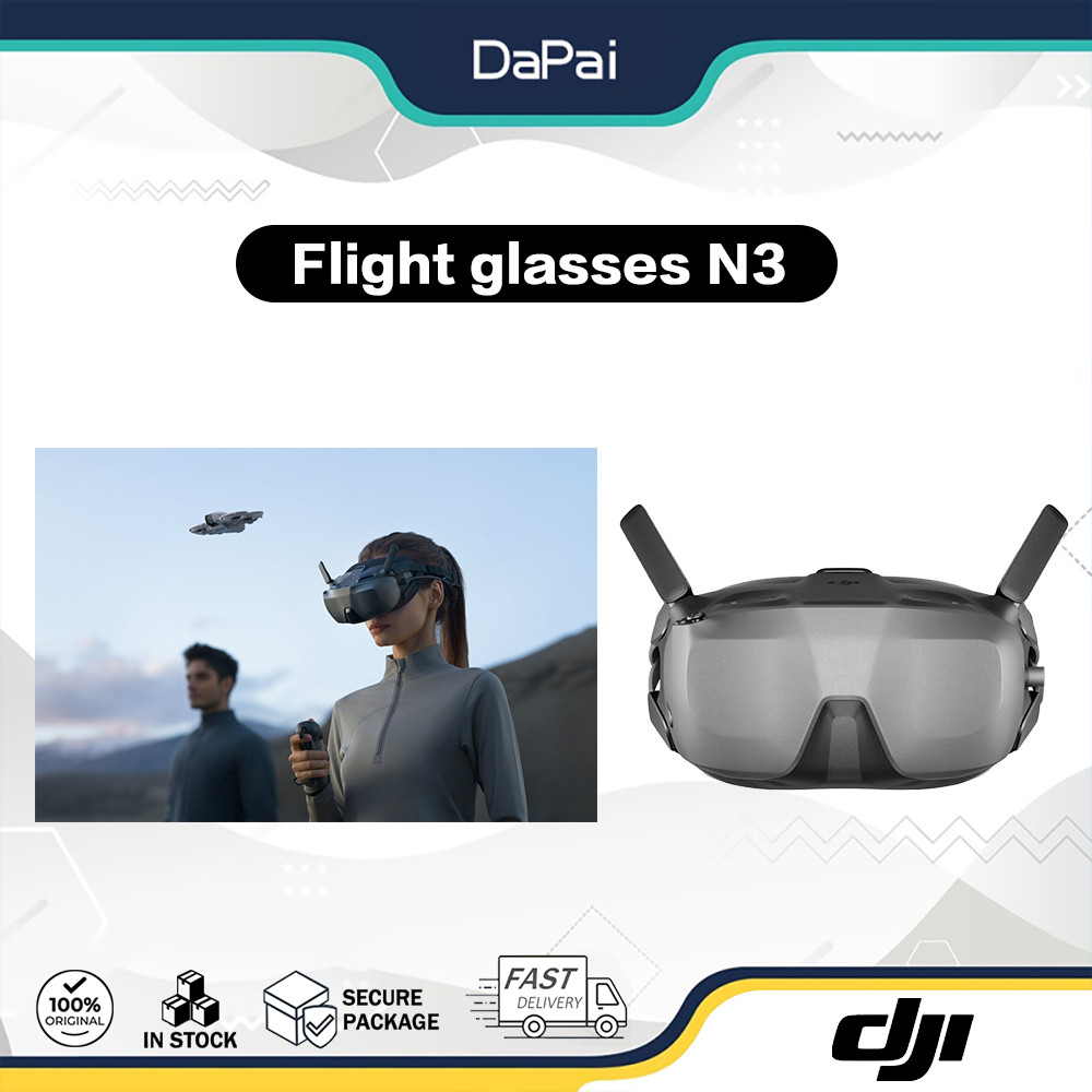 DJI Flying Glasses N3 ผลิตภัณฑ์ที่รองรับ DJI Avata 360 /DJI Neo 2 /DJI Avata 2 /DJI Neo/ DJI O4 Air 