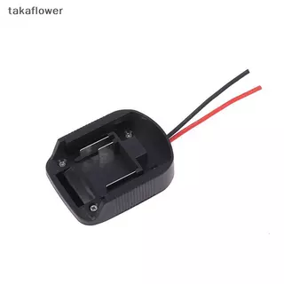 Takaflower อะแดปเตอร์แบตเตอรี่ Li ion 18V DIY สําหรับ BL1830 BL1840 BL1850 ตัวแปลงอเนกประสงค์สําหรับสว่านไร้สายการเพิ่มประสิทธิภาพในโรงรถใหม่