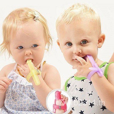Summabubba Baby Anti-Eating Hand Baby Ring Eating Finger Cots Childrens Corrector Silicone Chewing G