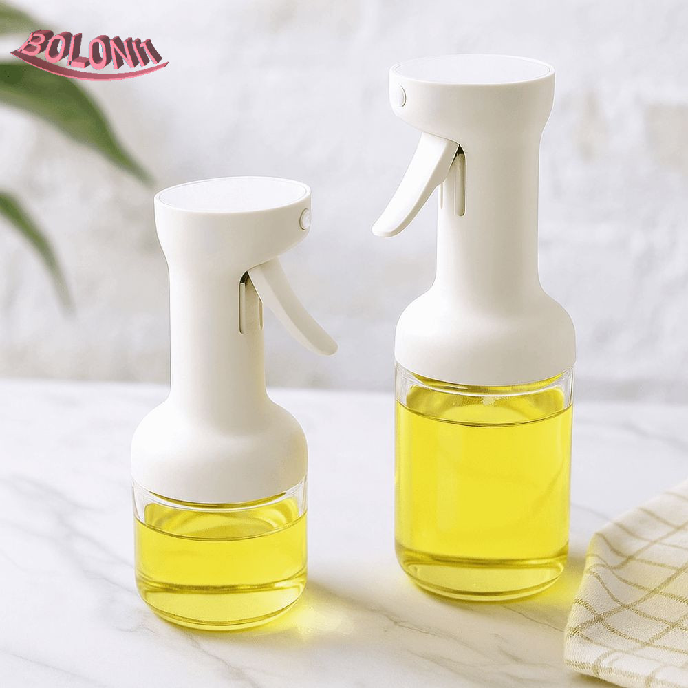 BO Atomized Oil Spray, 280/450ml สเปรย์น้ํามันร่างกายโปร่งใส, เครื่องจ่ายน้ํามันแบบกดป้องกันการรั่วแ