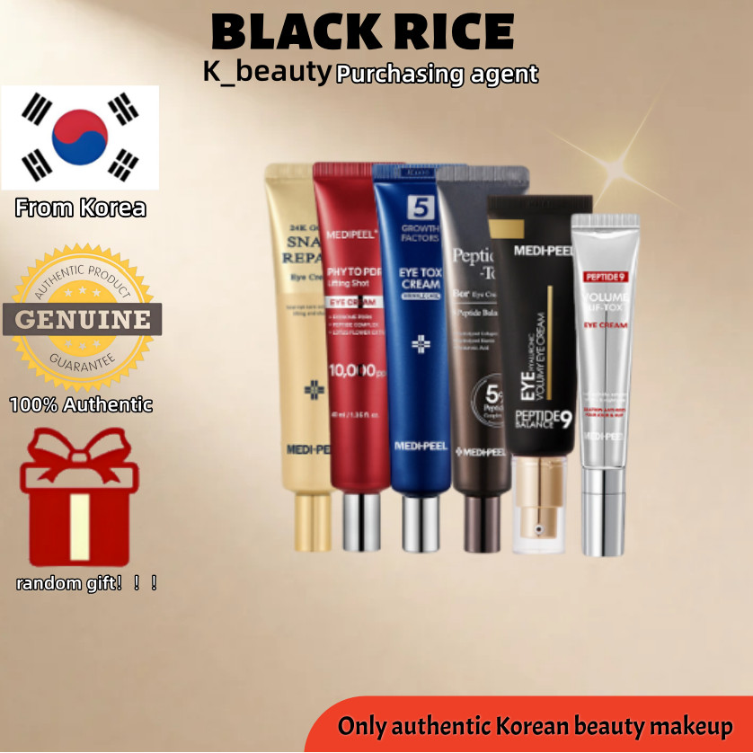 [MEDIPEEL] Snail Repair Eye Cream 40ml/Eye Tox Cream 40ml/Peptide 9 Eye Cream 40ml/Peptide Tox Bor E