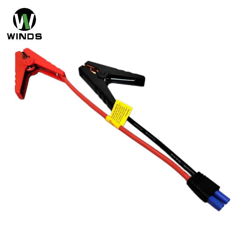 ODS 1 ชิ้น Jump Starter คลิปจระเข้เริ่มต้นอุปกรณ์ฉุกเฉินแบตเตอรี่ Jump Cable Clamps สําหรับรถยนต์ Trus 12V พร้อม EC5 ปลั๊ก Connector OD