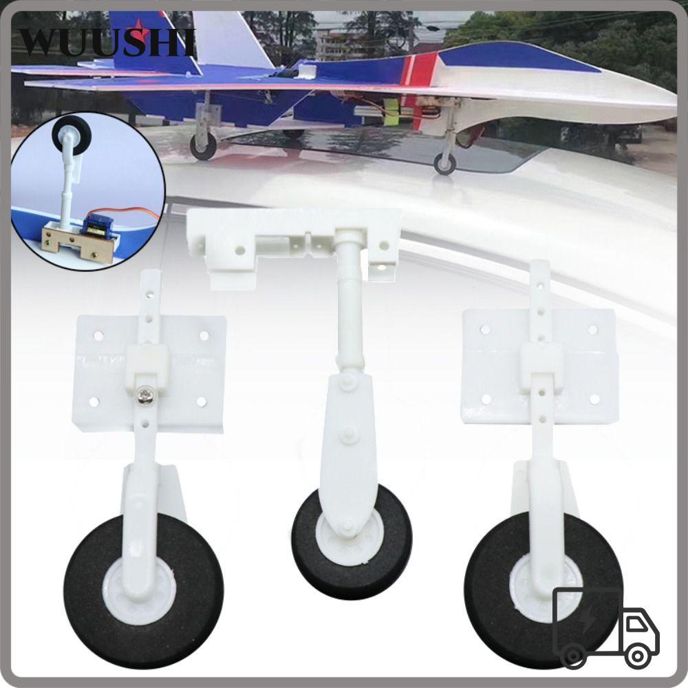 WUSHI RC เครื่องบิน Landing Gear, พวงมาลัย KT Board SU27 ชุดประกอบ, ของเล่นน้ําหนักเบาอุปกรณ์เสริมปี