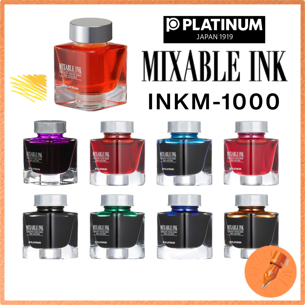 Platinum Fountain Pen Ink INKM-1000 MIXABLE INK