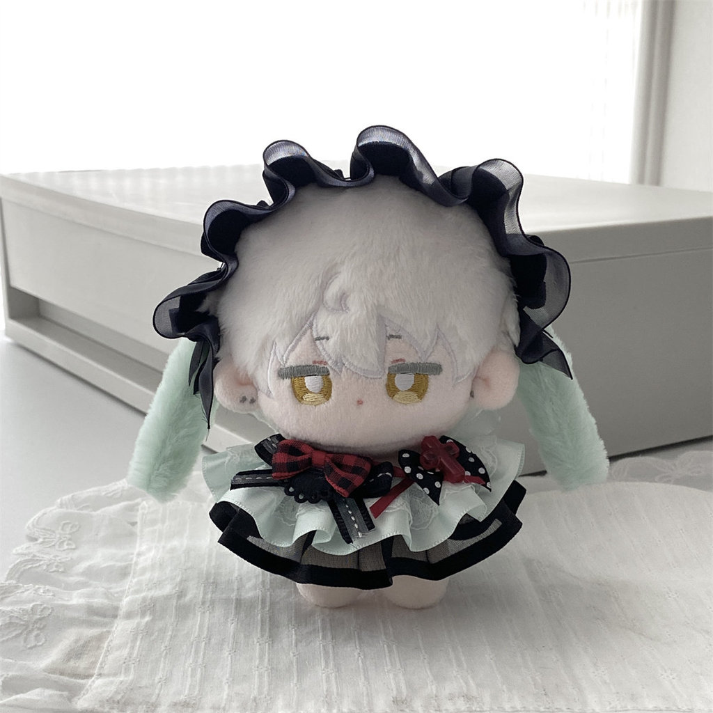 [เสื้อผ้าเท่านั้น] Scarlet Tea Rabbit Baby Clothes Suit Nu Self-Laughing Bear Baby Clothes 10cm13cm 