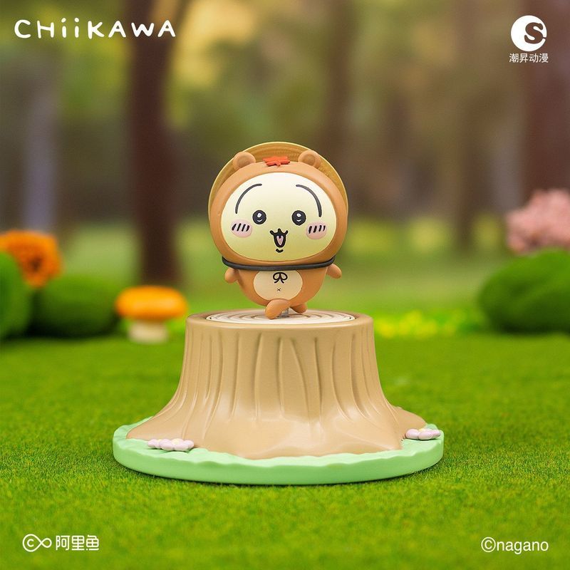 ของแท้ chikawa chikawa chikawa Forest แฟชั่นแสดง Seal Series รูปเครื่องประดับ Merchandise Uzachi Xia