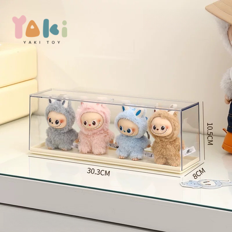 P0pmart Action Figure LabuV4 Stacking Display Box/Pumpkin Pin Storage Box For Love - Yaki