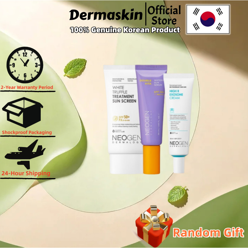 [NEOGEN DERMALOGY] Double Vita Watery Sun Serum 50ml/High R Exosome Cream 40ml/White Truffle Tone-Up