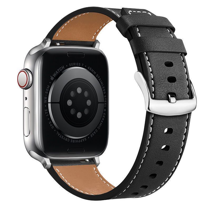 เหมาะสําหรับ Huawei runner2 Strap 5Pro Leather watch6Pro Pin Buckle GT2 Porsche gt6 สายรัดข้อมือสไตล