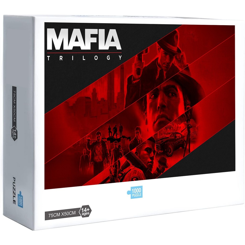 Trilogy Mafia Greatness รอจิ๊กซอว์ปริศนา 300 500 1000 ชิ้นตกแต่งบ้านของขวัญเกม