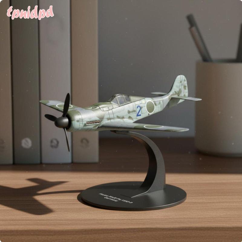 [tpnidpd] 1/72 Scale Fork-Tailed Devil Fighter Model Display Ornament Warplane Alloy Aircraft Collec