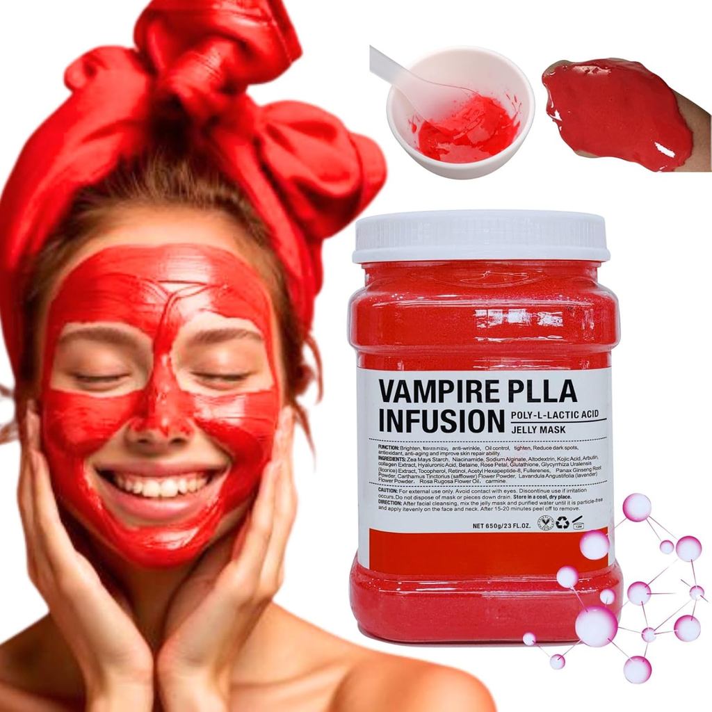 Vajacial Hydro Jelly Mask Powder for Face, Jelly Mask for Facials Professional, Jelly Mask for Face 