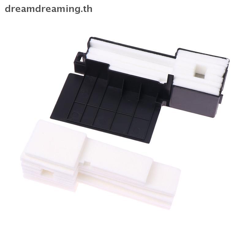 [ Dream ] ฟองน้ําแผ่นหมึกเสียสําหรับ Epson L210 L395 L380 L355 L220 L120 L382 L365 L455 L475 แผ่นหมึ