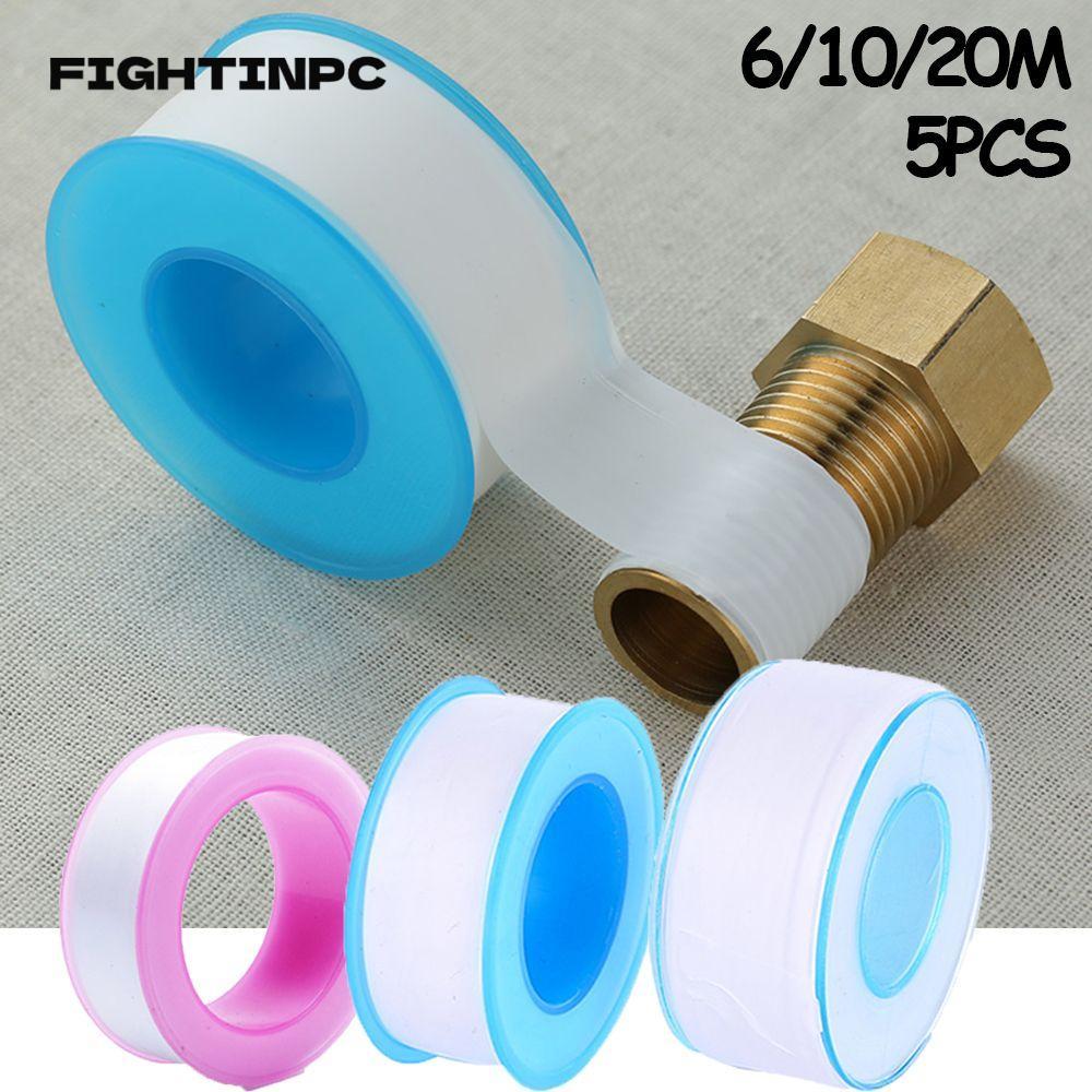 FIGHTINPC 5PCS PTFE Tape Joint Roll Plumber Sealing Band